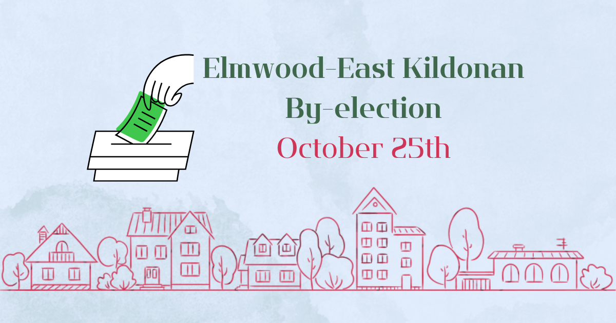 Elmwood-East Kildonan By-election on October 25th